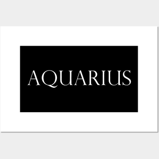 AQUARIUS Posters and Art